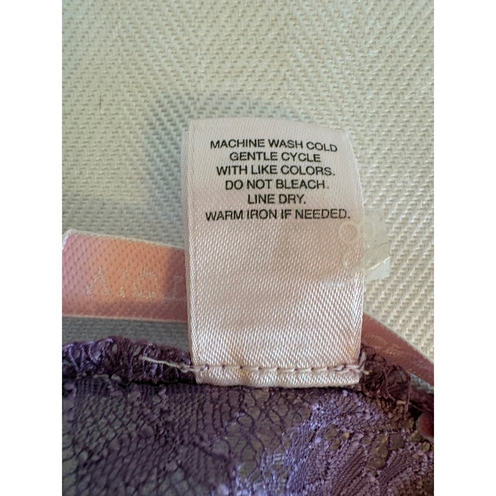 Vintage Victoria's Secret Silk Collection Lavender Lace Cami Short Set L NWOT - Picture 10 of 14